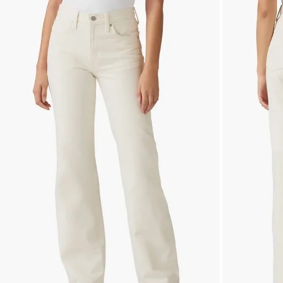 NEW Levi's Off-White Baggy Corduroy Pants ( 28) - Picture 2 of 11